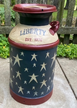 Americana Milk Can with one handle