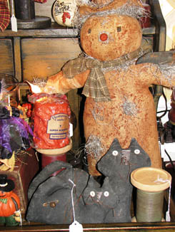 Gingerman and cat