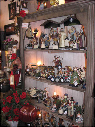 Display of WilliRay Collectibles