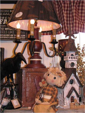 Lamp and Doll