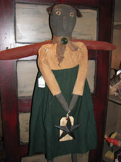 Primitive Angel with star
