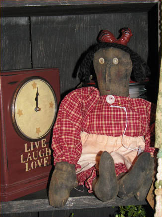 Primitive Black Doll