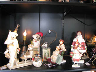 Retro Christmas Figurines