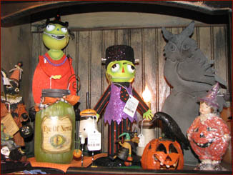 Halloween figurines